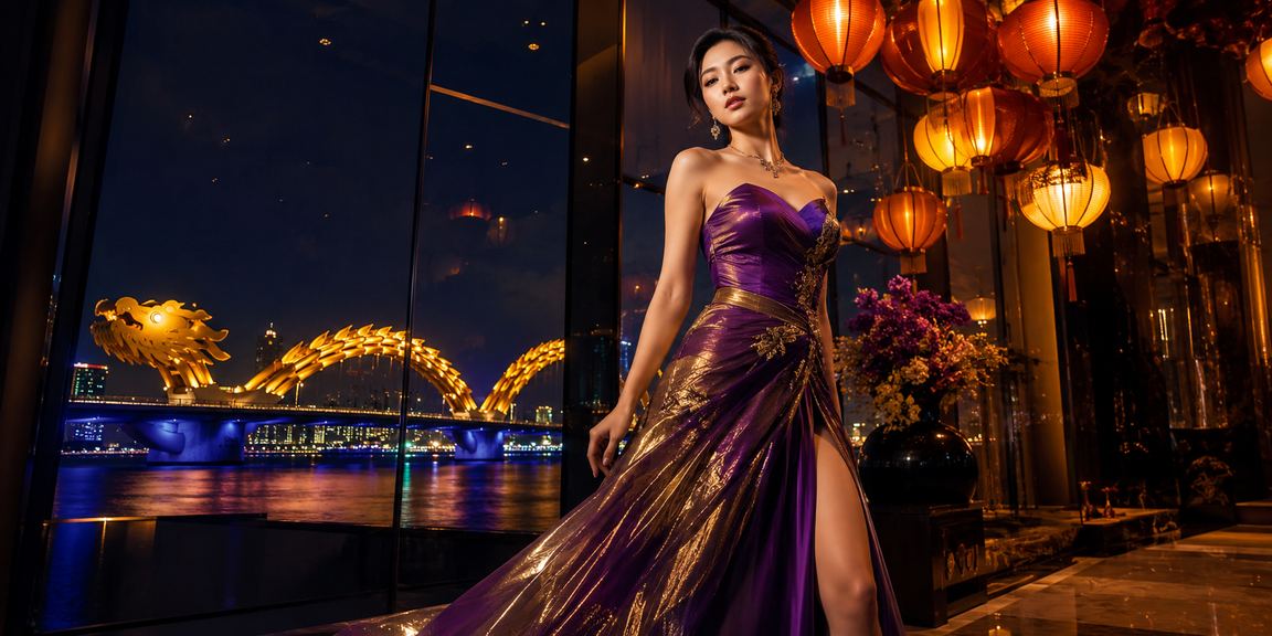 Casino Đà Nẵng Cảnh đèn lồng tại casino Đà Nẵng, biểu tượng đẳng cấp giải trí